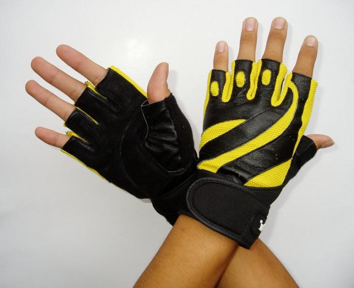 gants pour une barre horizontale