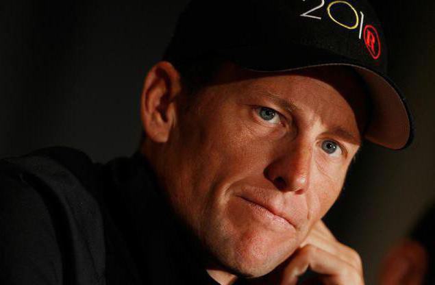 cycliste américain lance armstrong