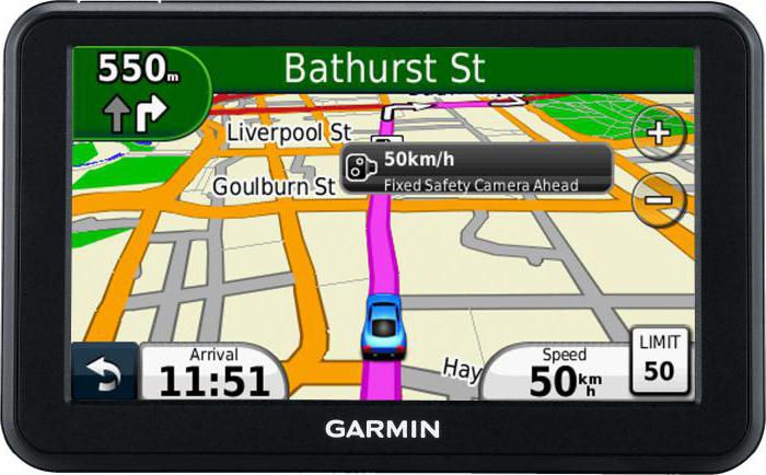 navigateur garmi gps