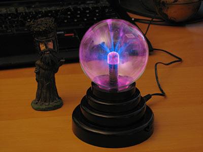 Lampe "Plasma Ball" - but et principe de fonctionnement